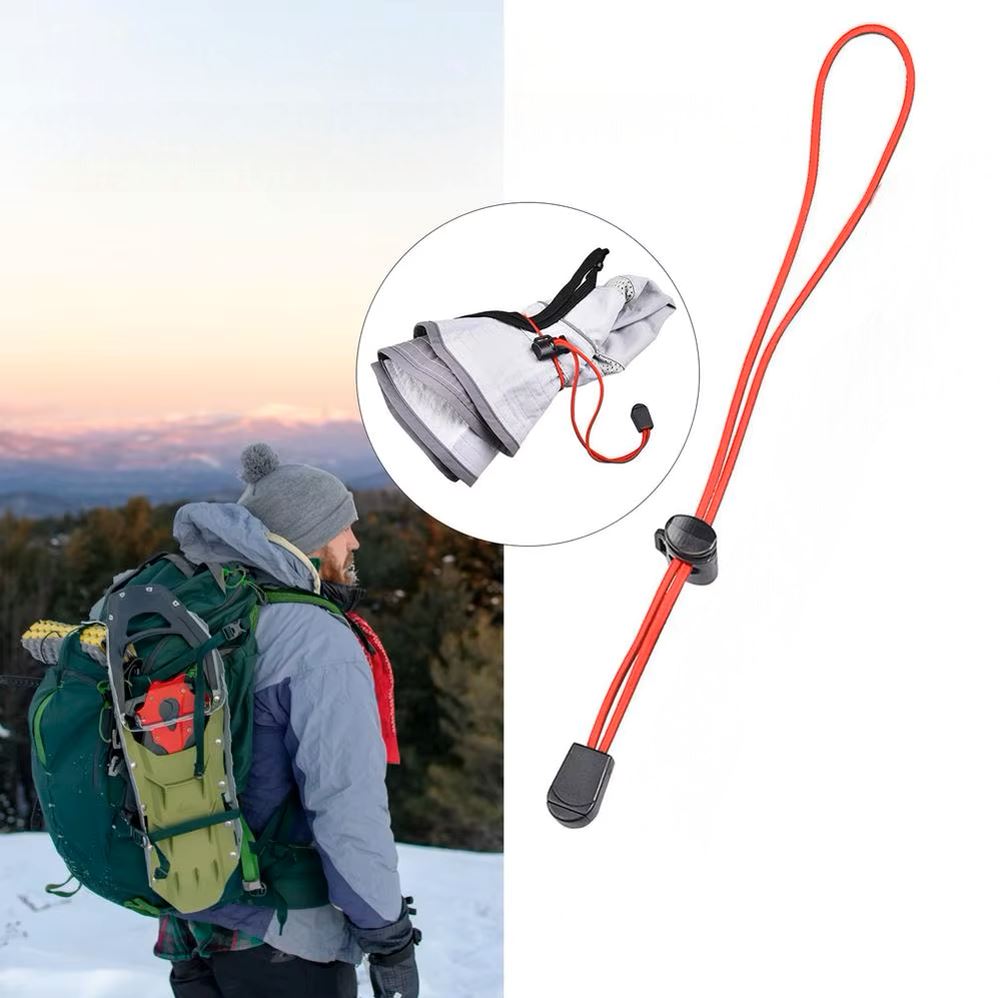 Corde Elastique - HikeGrip™ - Rouge - Nature Évasion