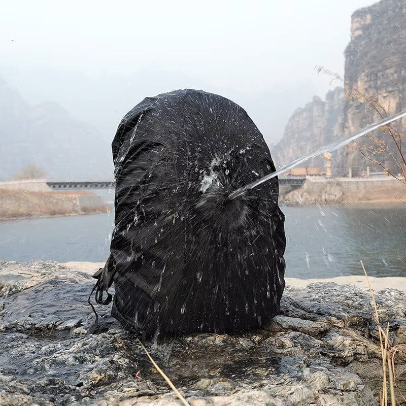 Housse de Pluie Sac à Dos - HoussePluie™ - Noir - Nature Évasion