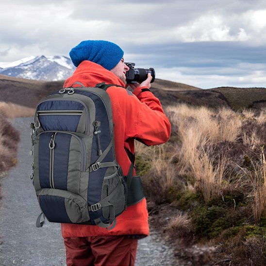 Sac à dos pour randonnée | Imperméable Ergonomique - Nature Évasion